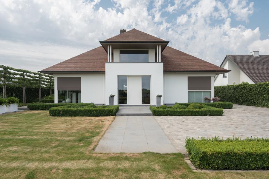 Nieuwbouw Kaleien, schilderen voegwerken Oosterlinck